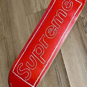Supreme Bold Red Skateboard Deck
